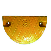 夜牌 钢铸减速垫端头-黄（可承受100吨以内卡车重量） 钢铸减速垫端头-黄（可承受100吨以内）