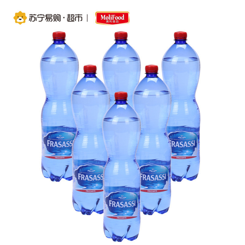 意文充气天然矿泉水1.5l*6
