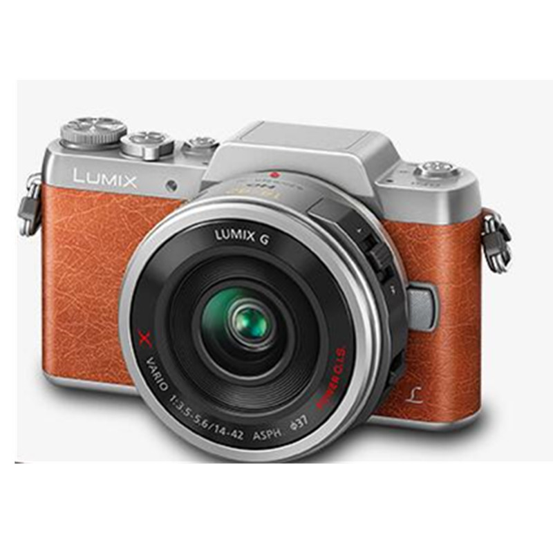 松下 Lumix DMC-GF8XGK(X1442)数码微单相机 微型单电电动镜头套机 橙色