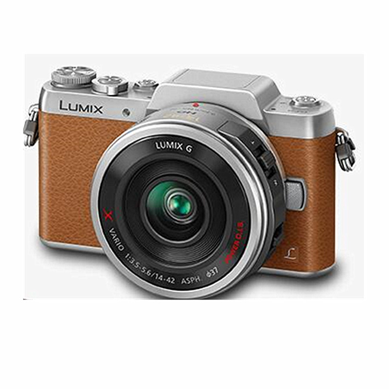 松下(Panasonic) Lumix DMC-GF8XGK(X1442) 微型单电电动镜头套机 棕色高清大图