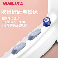 月立(YUELI)吹风机HD-052W专业负离子恒温护发2000瓦超大功率电吹风 陶瓷白支持自动断电4档