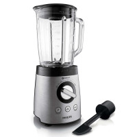 飞利浦(Philips)搅拌机HR2195 家用电动料理机 碎冰机 HR2096升级版 不锈钢色HR2195