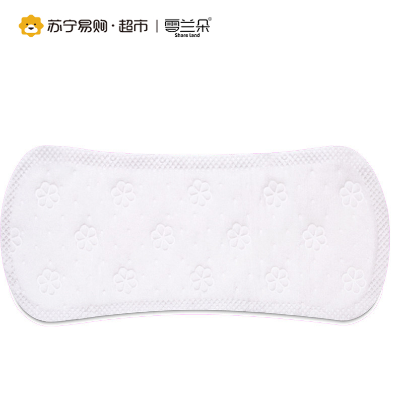 雪兰朵 纯棉卫生巾纤巧 迷你棉柔 无香小垫垫30片装 155mm