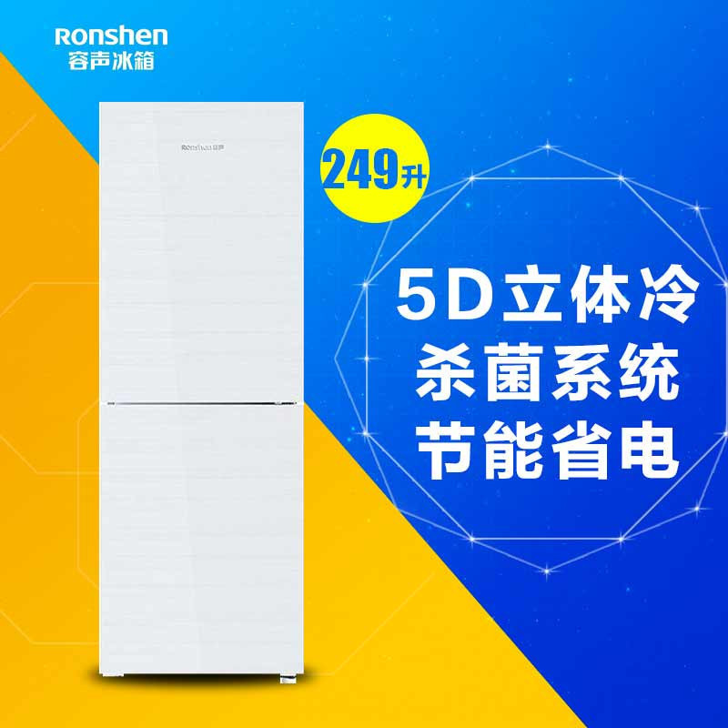 容声冰箱BCD-258RL1DC(白)
