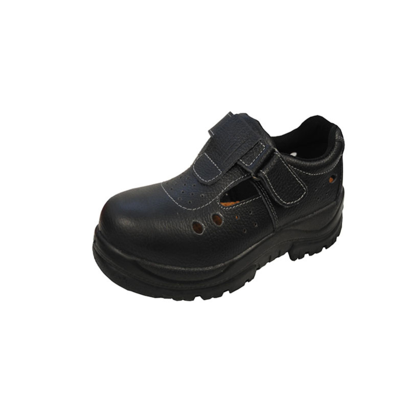 祺宝 优质压花水牛皮安全凉鞋(防砸 防刺穿)-39 78028防砸 防刺穿