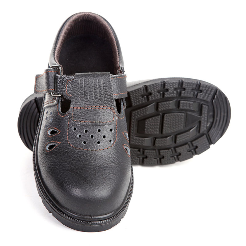 羿科 Sandal Style 黑色低帮防砸安全凉鞋-36 60710835