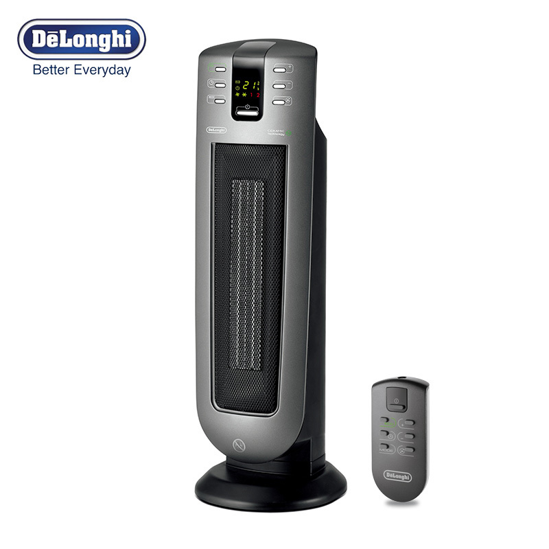 德龙(DeLonghi) TCH7091ER 家用静音陶瓷暖风机 定时电暖器 节能环保 LED显示屏 静音系统