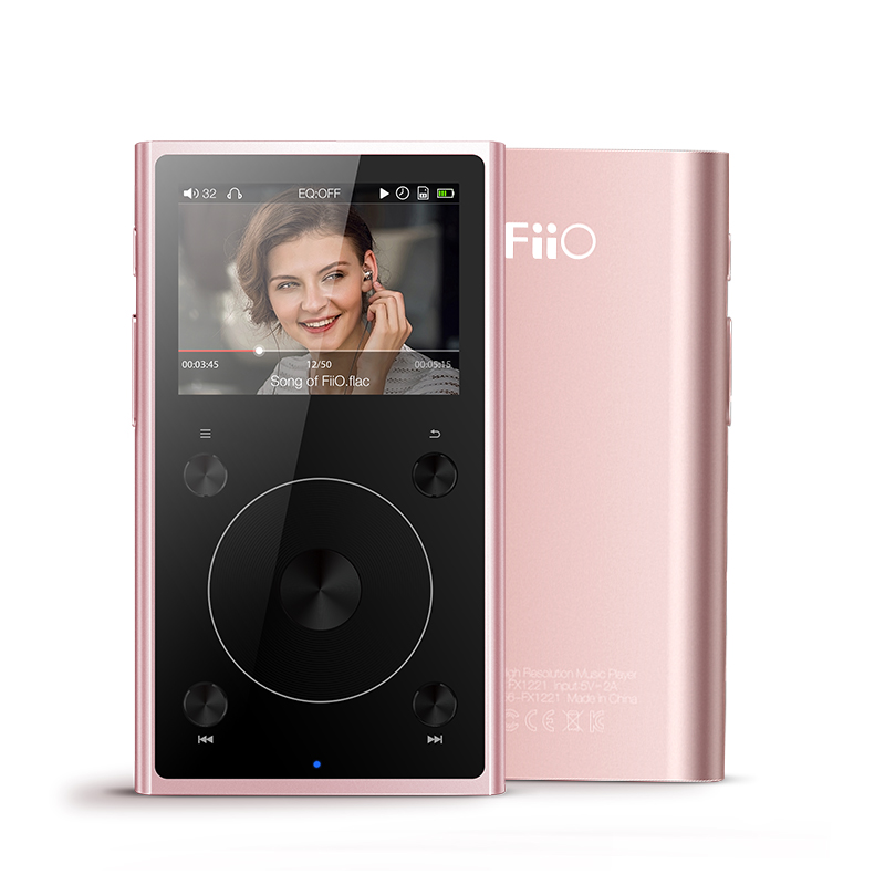 飞傲(FiiO)X1二代 便携高清无损音乐播放器 玫瑰金