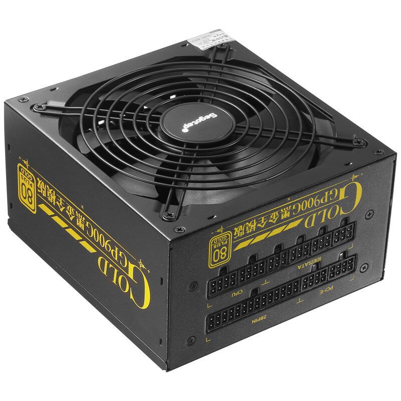 鑫谷(Segotep)额定800W GP900G黑金全模组电源