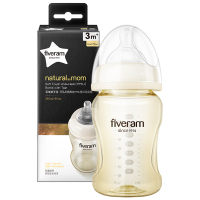 五羊孩子宝母乳质感黄金PPSU宽口径奶瓶240ml