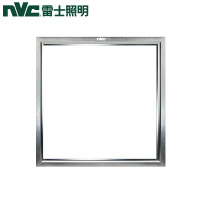 雷士(NVC)雷士照明 集成吊顶led灯 天花板灯嵌入式厨房灯厨卫灯 15W 30*60银色6800K正白光