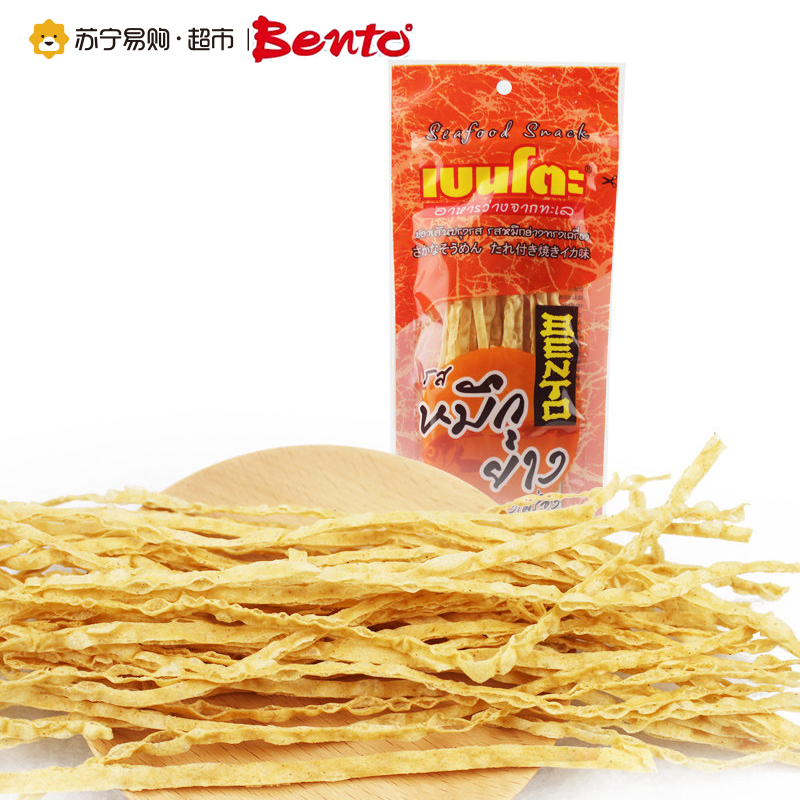 BENTO拌多乐辣烤鱿鱼味鳕鱼丝 15g