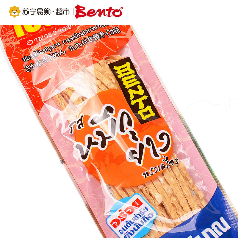 BENTO拌多乐辣烤鱿鱼味鳕鱼丝 15g