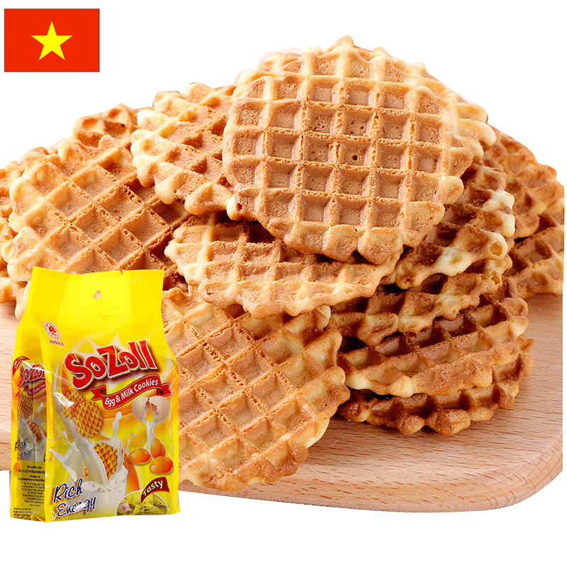 松乐原味鸡蛋牛奶饼干 270g
