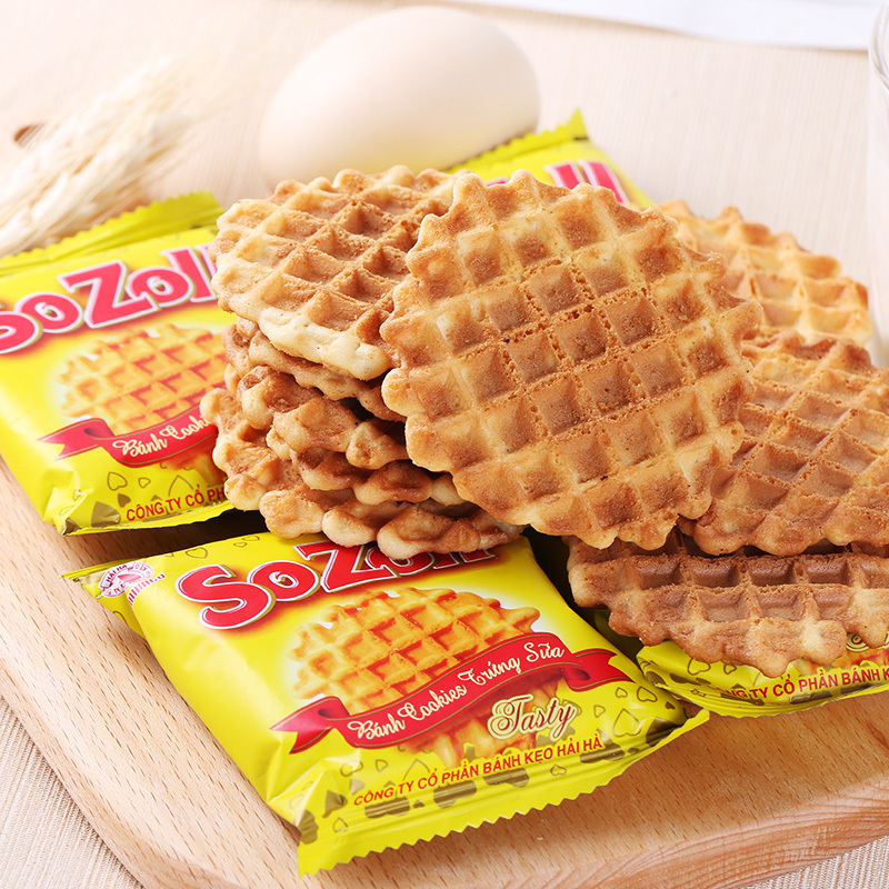 松乐原味鸡蛋牛奶饼干 270g