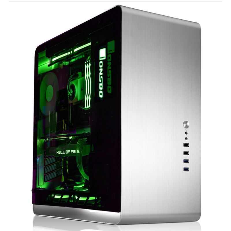 乔思伯jonsboumx4透明版本银色中塔式机箱