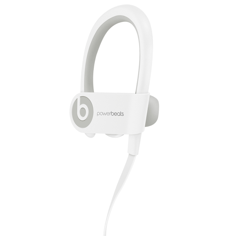 Beats Powerbeats 2 Wireless 无线蓝牙耳机 入耳式运动耳机 耳挂式耳机 (带麦) 白色