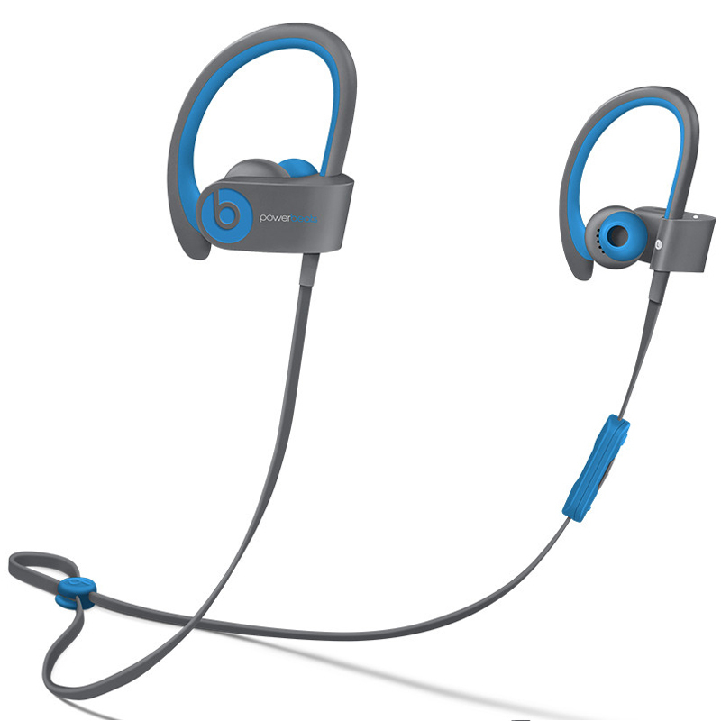 Beats Powerbeats 2 Wireless 无线蓝牙耳机 入耳式运动耳机 耳挂式耳机 (带麦) 电光蓝