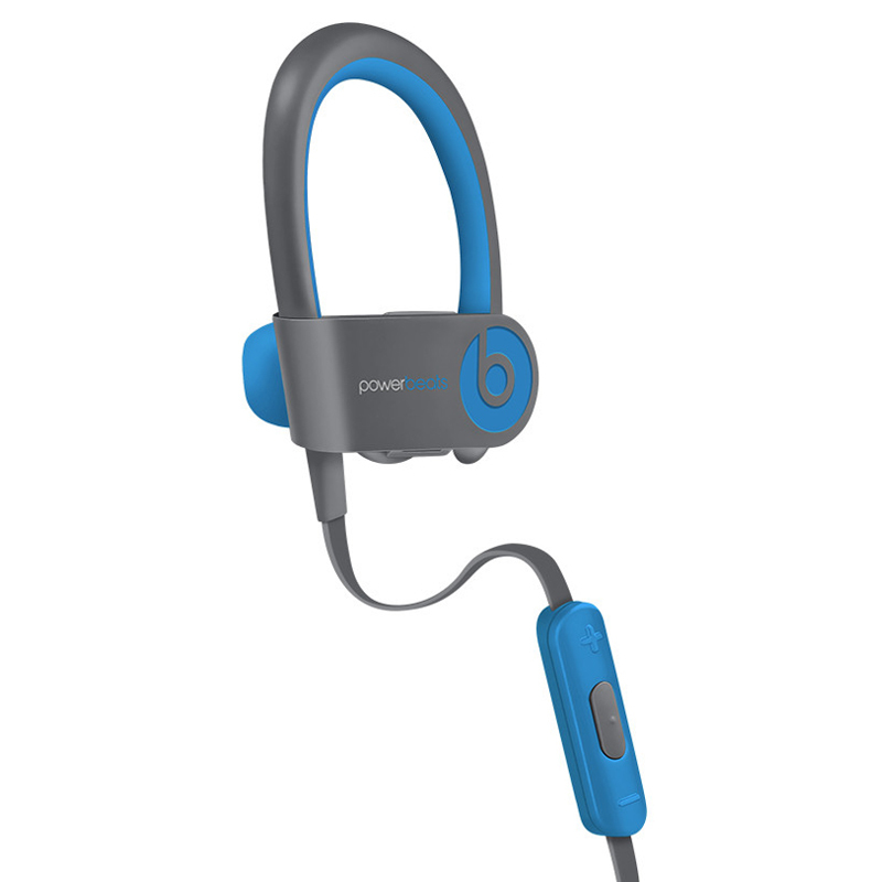 Beats Powerbeats 2 Wireless 无线蓝牙耳机 入耳式运动耳机 耳挂式耳机 (带麦) 电光蓝