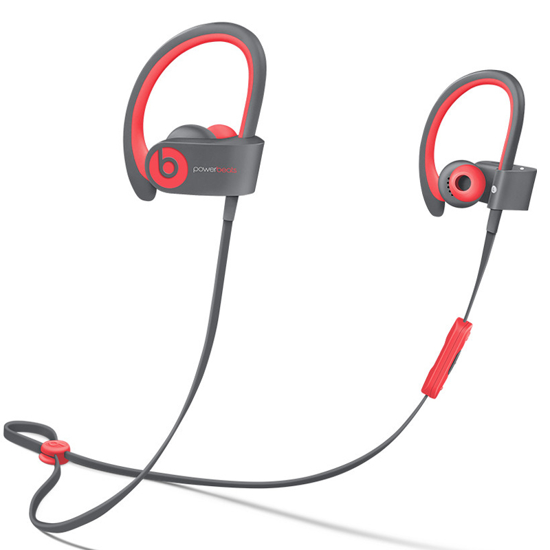 Beats Powerbeats 2 Wireless 无线蓝牙耳机 入耳式运动耳机 耳挂式耳机 (带麦) 迷幻红