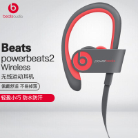 Beats Powerbeats 2 Wireless 无线蓝牙耳机 入耳式运动耳机 耳挂式耳机 (带麦) 迷幻红