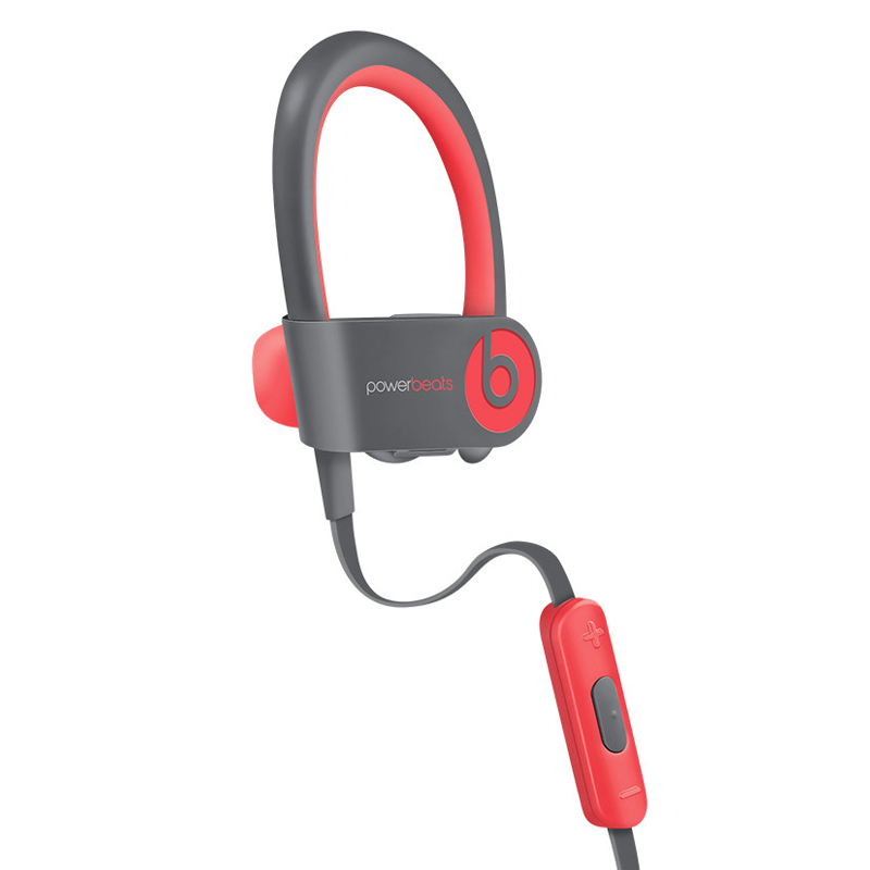 Beats Powerbeats 2 Wireless 无线蓝牙耳机 入耳式运动耳机 耳挂式耳机 (带麦) 迷幻红