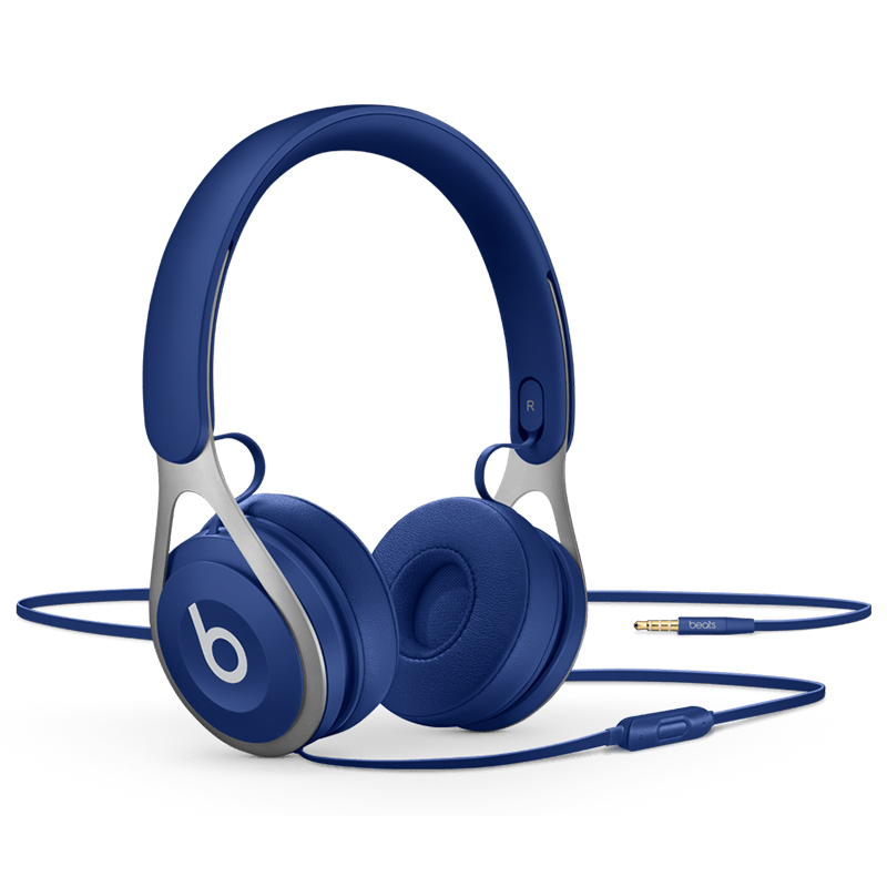 BEATS EP头戴式线控运动耳机 重低音音乐耳麦 蓝色