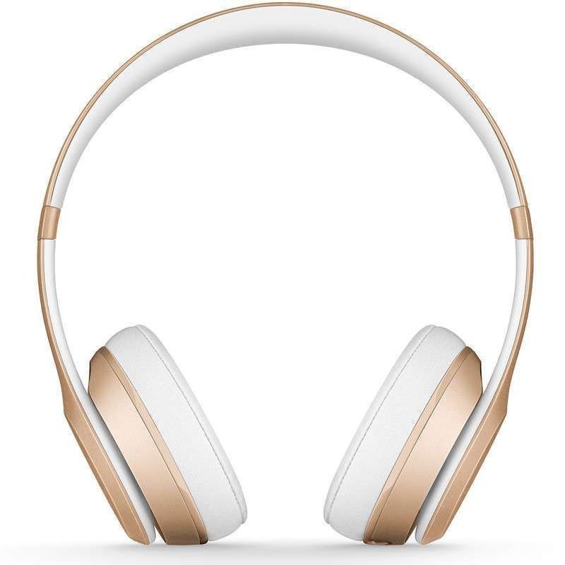 Beats Solo2 Wireless 头戴式蓝牙耳机 无线蓝牙耳机 香槟金