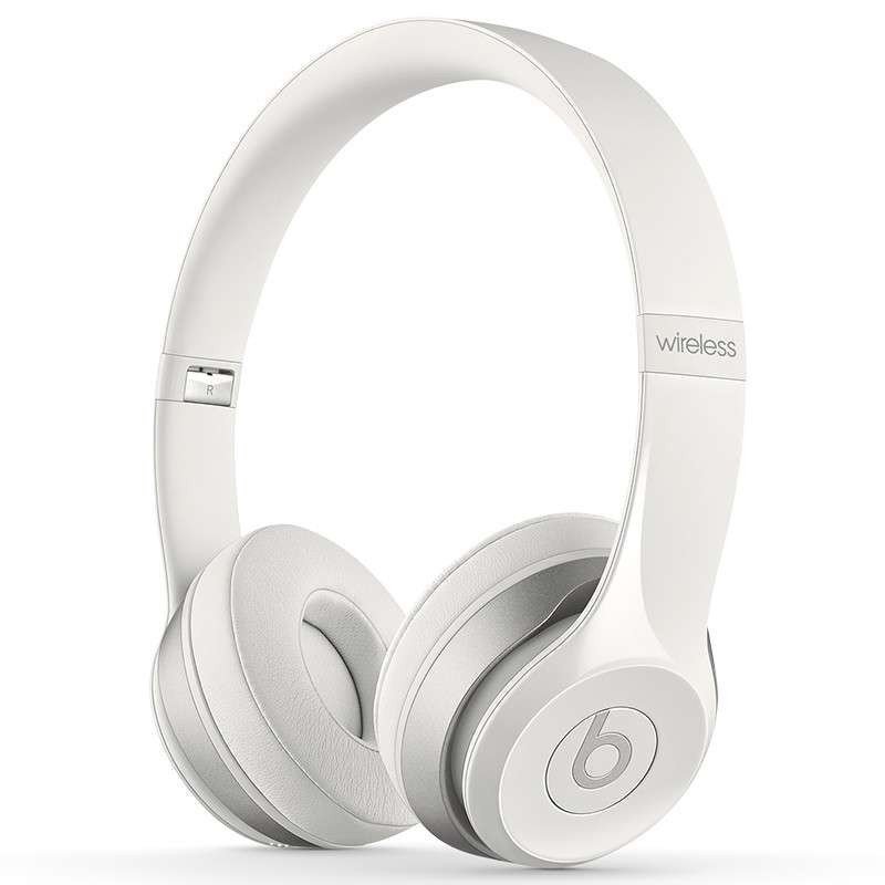 Beats Solo2 Wireless 头戴式蓝牙耳机 无线蓝牙耳机 白色