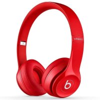Beats Solo2 Wireless 头戴式蓝牙耳机 无线蓝牙耳机 红色
