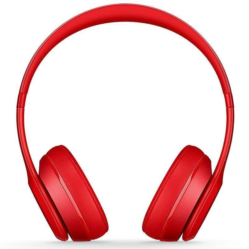 Beats Solo2 Wireless 头戴式蓝牙耳机 无线蓝牙耳机 红色