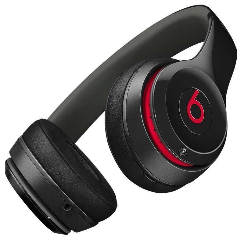 Beats Solo2 Wireless 头戴式蓝牙耳机 无线蓝牙耳机 黑色图片