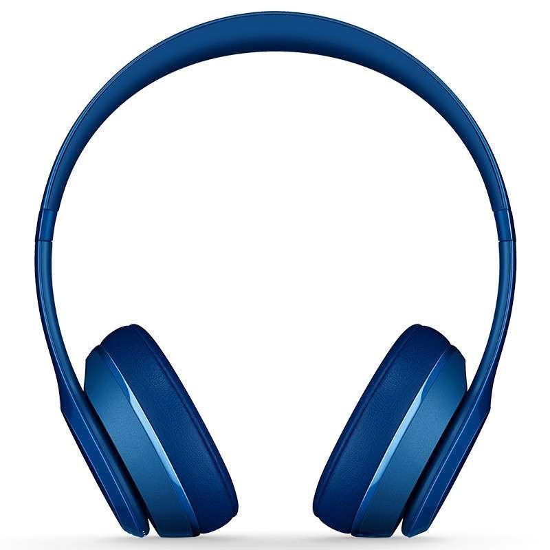 Beats Solo2 Wireless 头戴式蓝牙耳机 无线蓝牙耳机 蓝色
