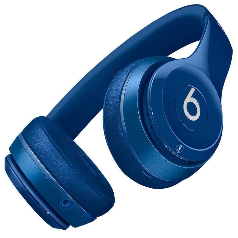Beats Solo2 Wireless 头戴式蓝牙耳机 无线蓝牙耳机 蓝色