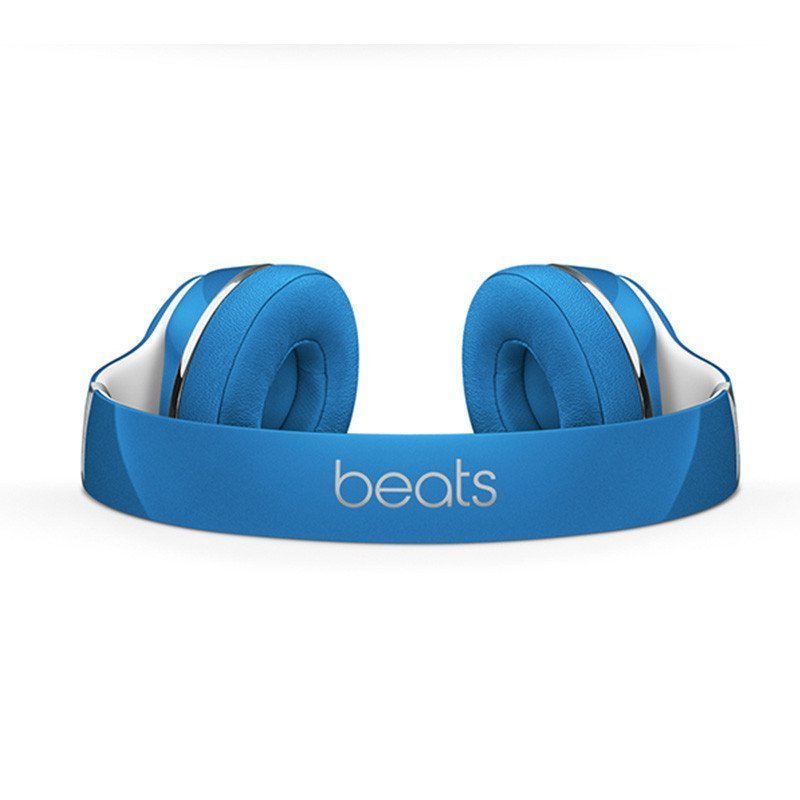 Beats Solo2 头戴式耳机 豪华版 有线耳机 (带麦) 蓝色