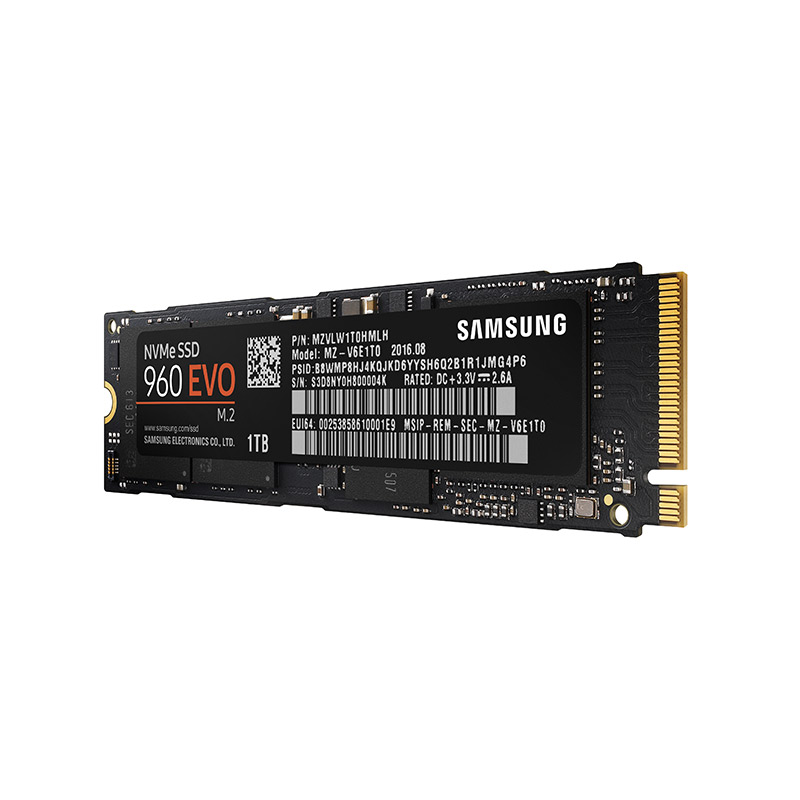 三星/Samsung 960 EVO 1TB M.2/NVME SSD固态硬盘