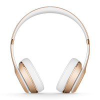 BEATS Solo3 Wireless 无线蓝牙耳机 头戴式蓝牙耳机 带麦可通话跑步运动耳机 金色