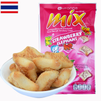 VFOODS MIX动物图案草莓味注心饼干 30g