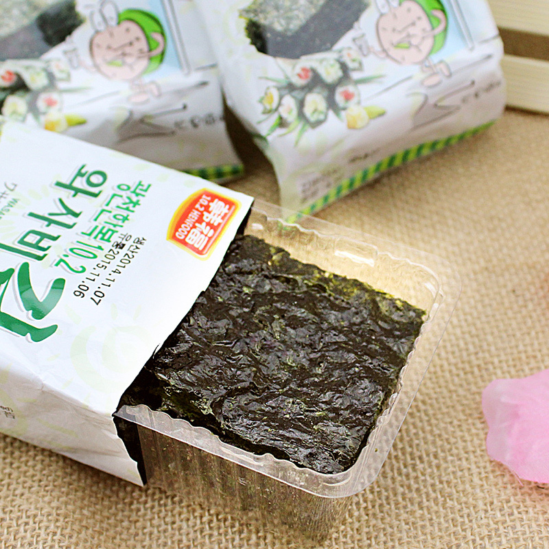 韩福10.2海苔(芥末味)13.5g