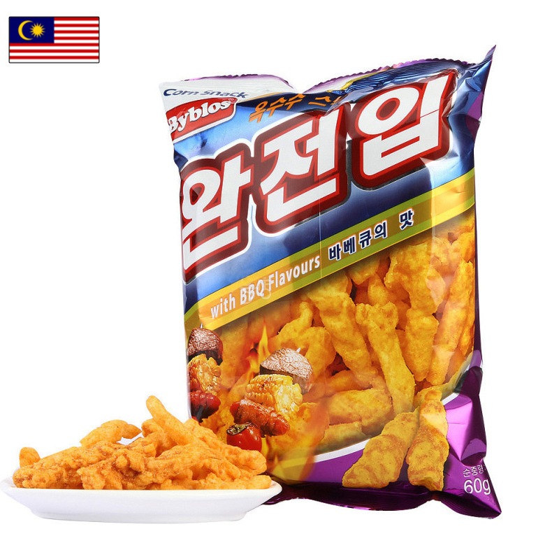 贝鲁斯烧烤味玉米棒60g