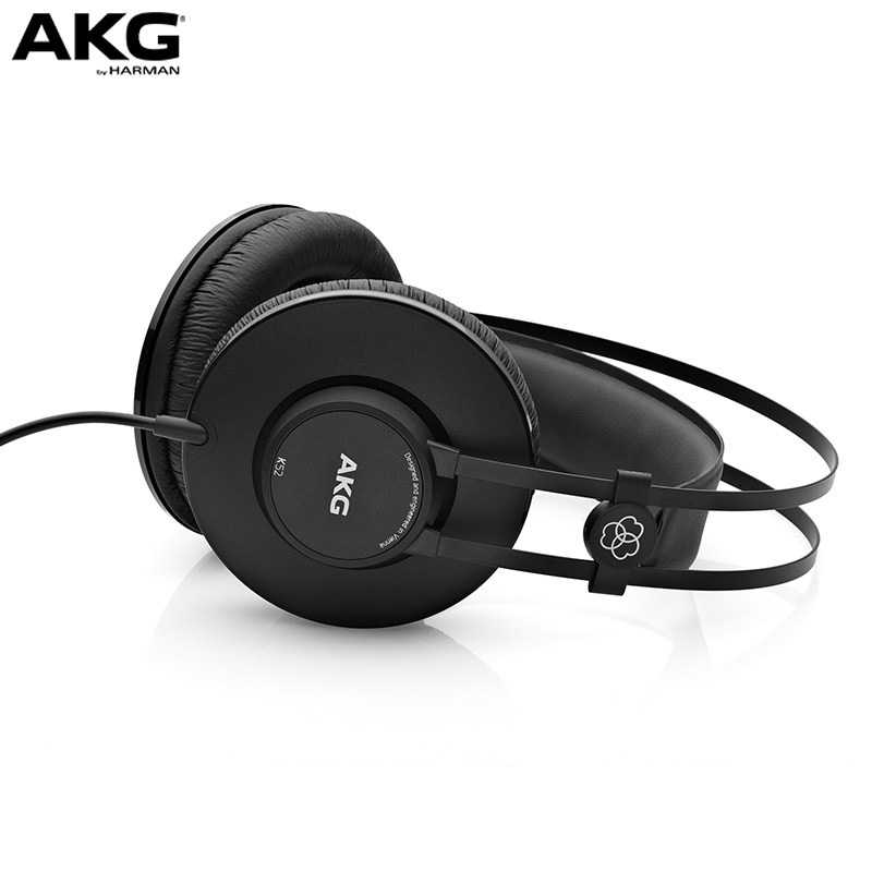 爱科技(AKG) K52 头戴式耳机 封闭式 专业录音棚设备 立体声高保真高清大图