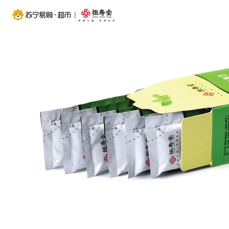 [苏宁超市]恒寿堂 蜜炼柠檬茶 270g 盒装(45g×6)