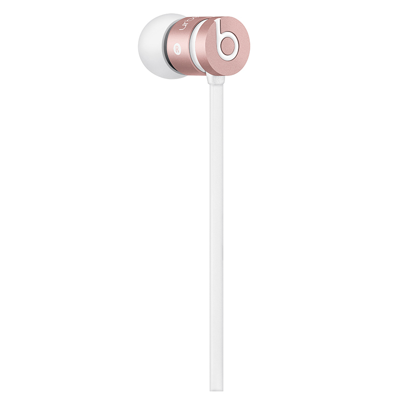 Beats urBeats 入耳式耳机 玫瑰金色 手机耳机 三键线控 带麦