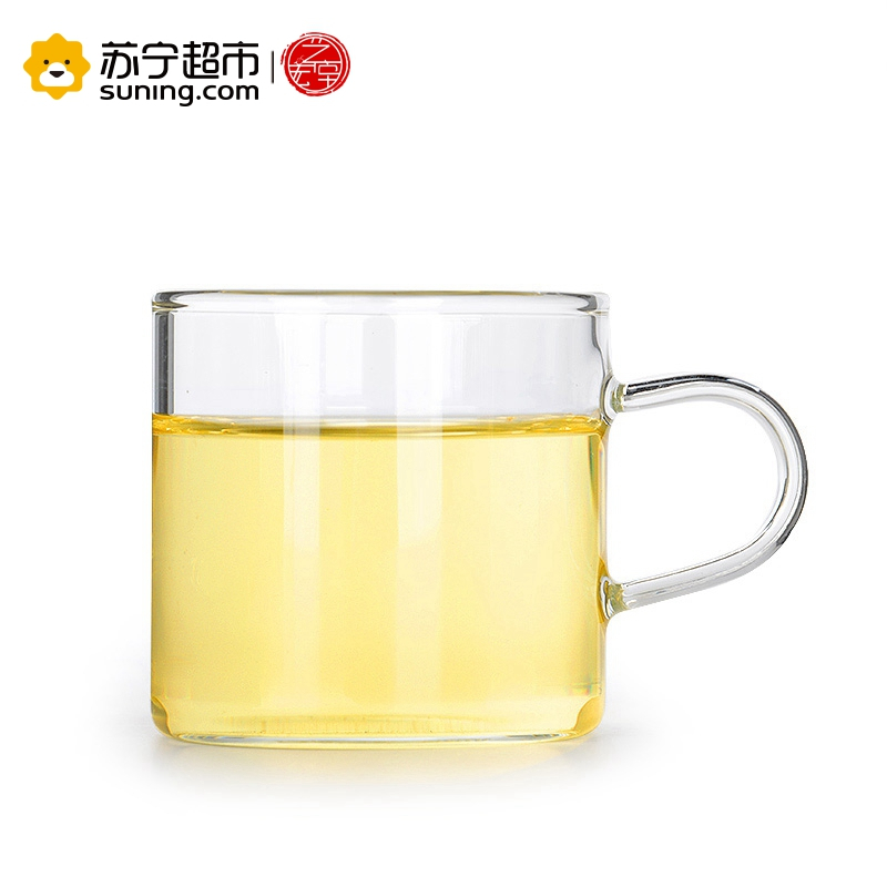 艺宏堂茶具玻璃茶壶 艺宏堂玻璃茶壶漏水壶果汁壶 宽口壶1420ml赠6个直身把杯