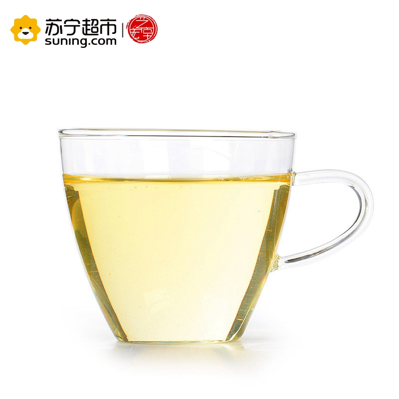 艺宏堂茶具玻璃茶具 艺宏堂耐高温玻璃茶具花茶壶 短嘴扎壶1150ml赠6个把杯