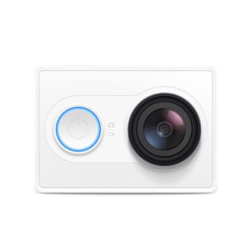 小蚁(YI)运动相机 电池增强版智能数码摄影摄像机摄像头遥控拍照 都市白图片