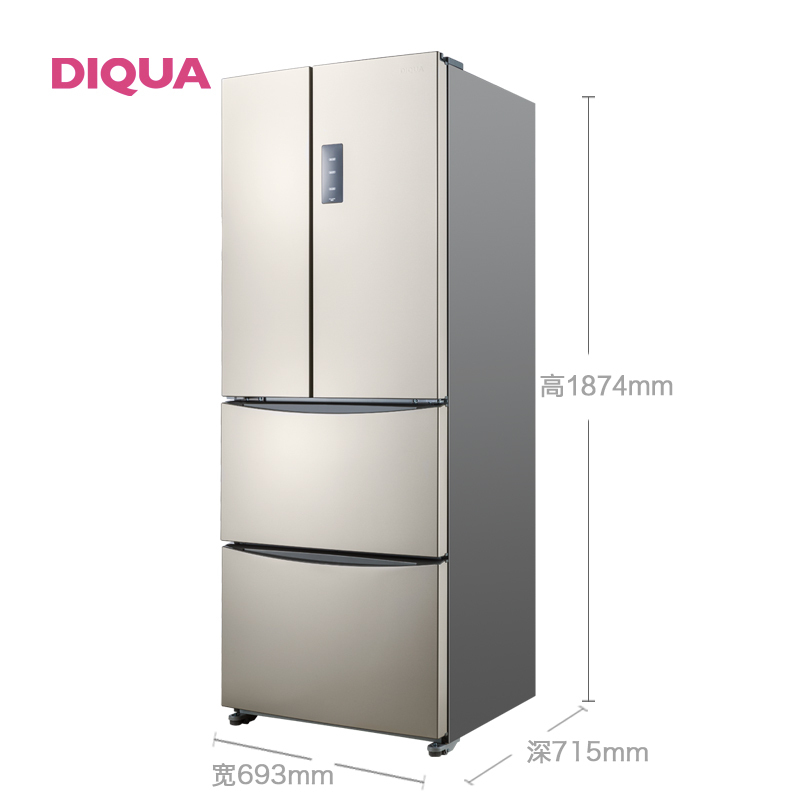 帝度冰箱 BCD-422WM玫瑰金
