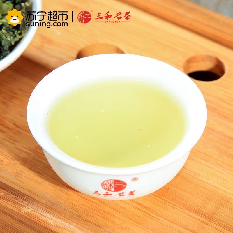 [苏宁超市]三和名茶(SANHE TEA)安溪铁观音清香型铁观音茶叶250g和清333图片