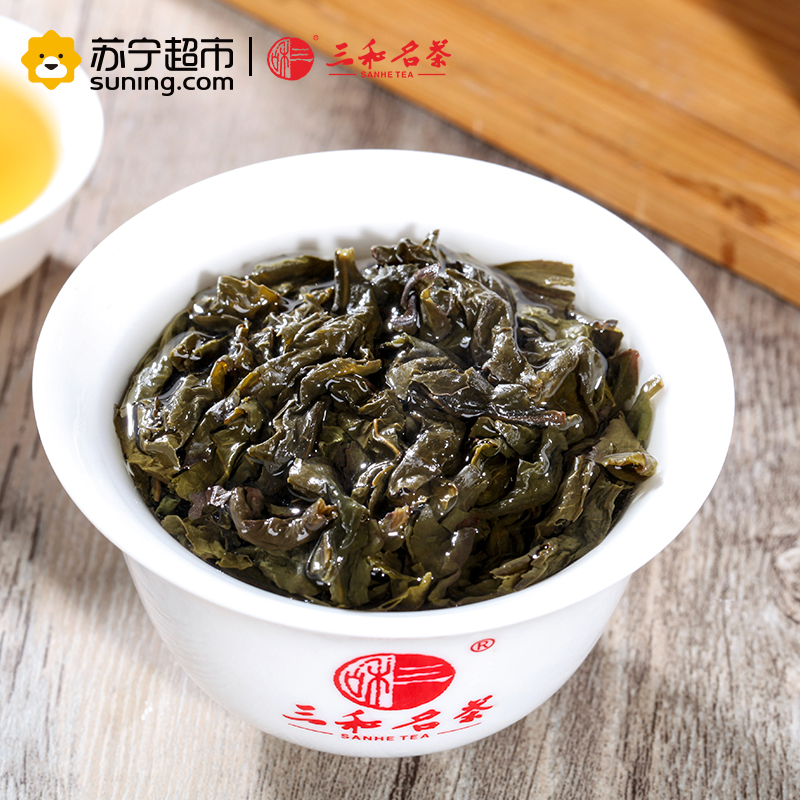 [苏宁超市]三和名茶(SANHE TEA)安溪铁观音茶叶韵香型125g珍珠韵高清大图