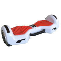爱奇E族 6.5寸双轮智能平衡车电动扭扭车思维车体感车两轮车WMH8 白红手拎款